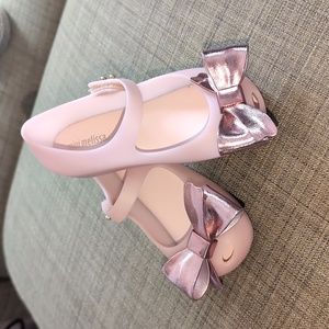 Mini Melissa Ultra girl Bow Wedge Mary Jane